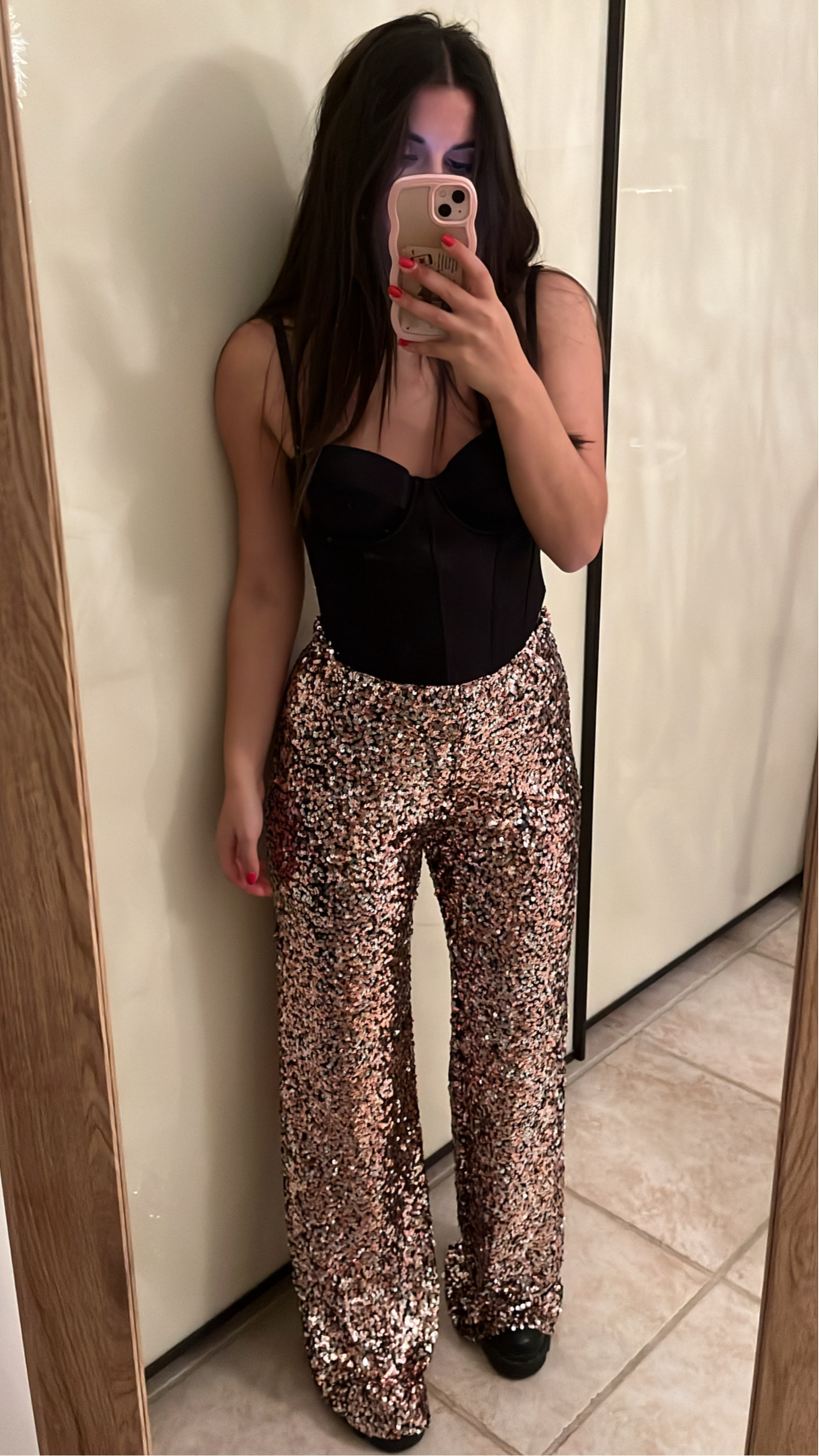 Pantalon à sequins 🪩🩷