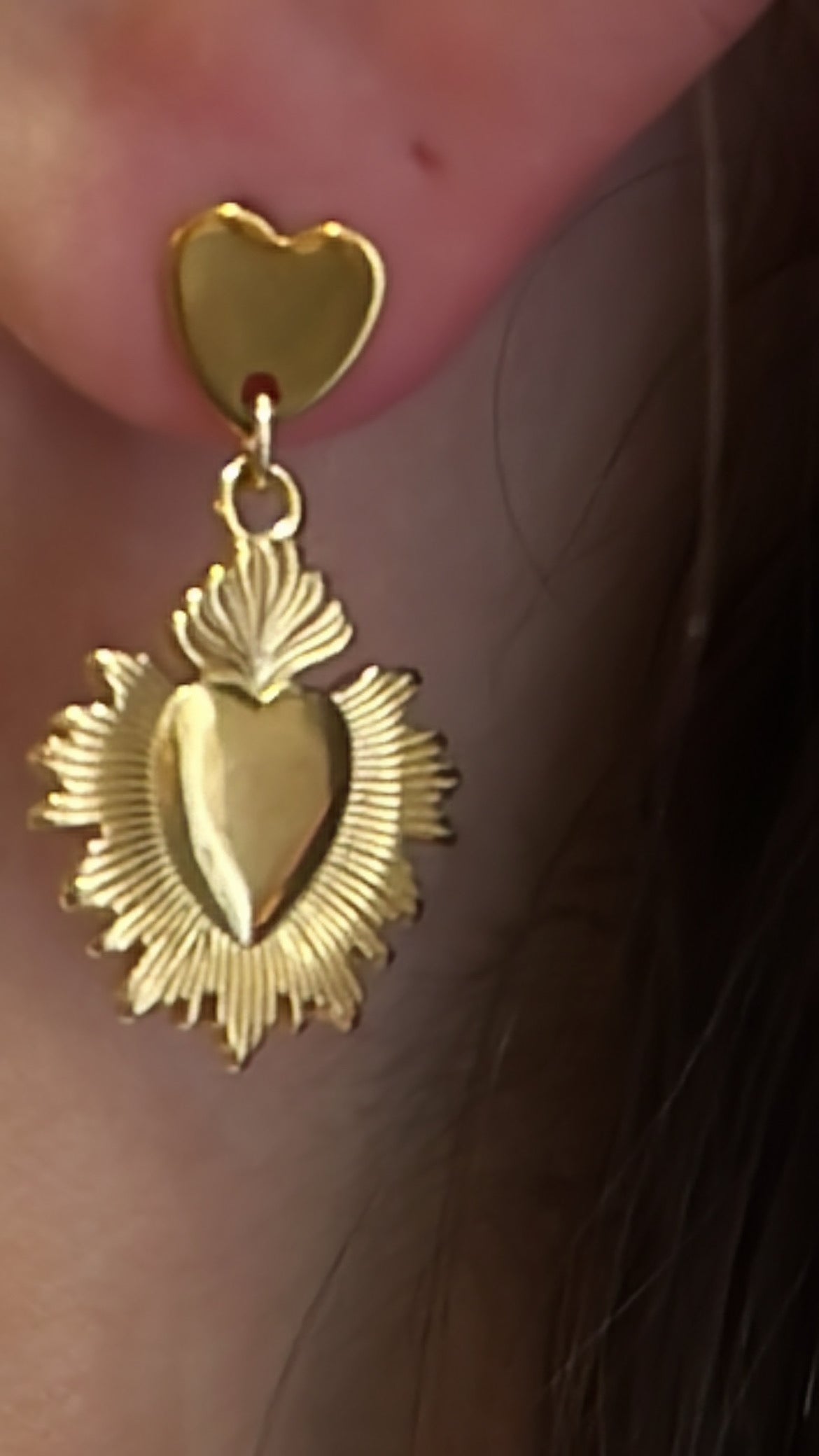 Boucles d’oreilles Min’nana création 💛
