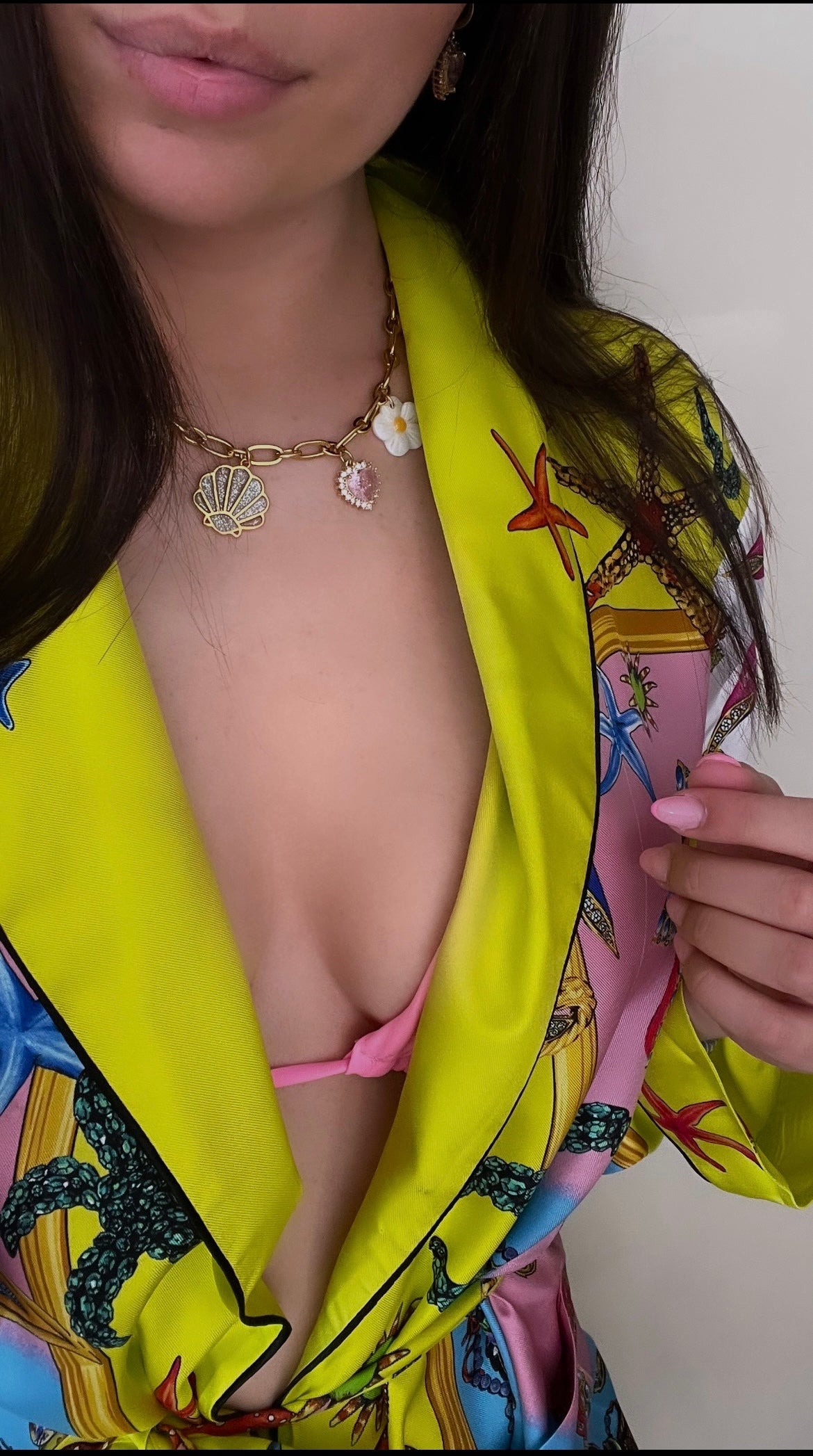 Collier breloques Min’nana création💛
