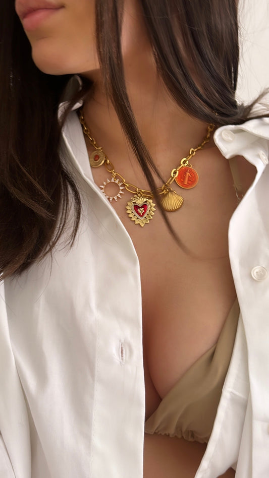 Collier breloques Min’nana création ❤️‍🔥